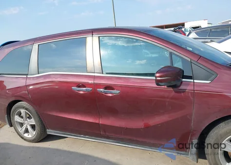 2018 Honda Odyssey Exl z USA, uszkodzony, nr VIN 5FNRL6H7XJB047025